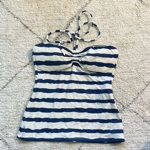 Y2K XS Ralph Lauren halter tankini top
